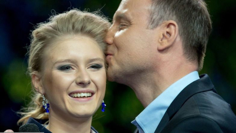 Kinga Duda pracuje w Pałacu Prezydenckim