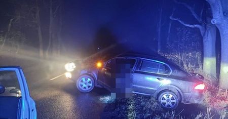 Miał cztery promile alkoholu we krwi i wsiadł za kółko. Oto jak skończył