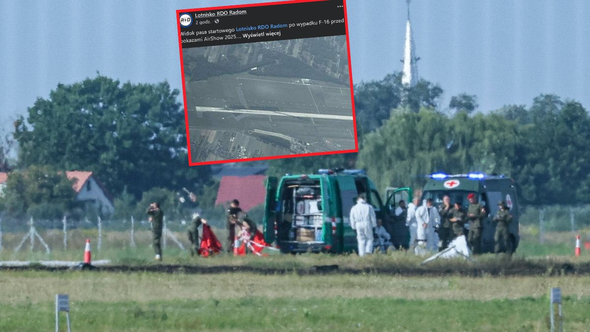 Maciej Krakowian zginął w katastrofie samolotu F-16