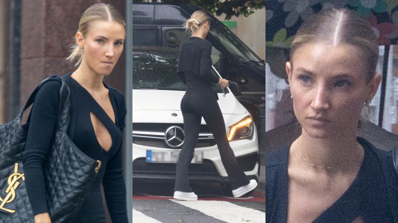 Agata Sieramska parkuje na zakazie