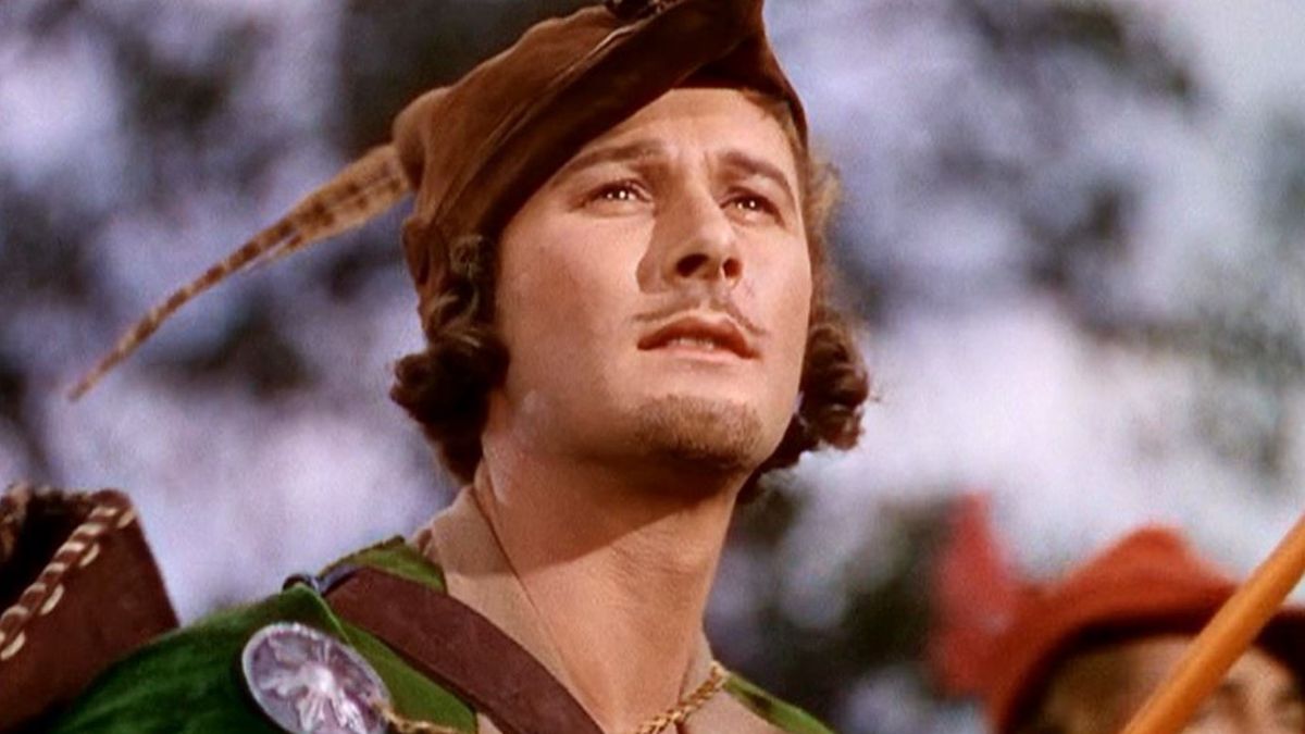 Errol Flynn jako Robin Hood
