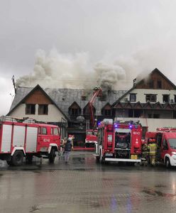 Płonie karczma pod Łodzią. Na miejscu 30 zastępów