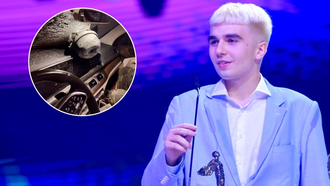 Mata miał groźnie wyglądający wypadek samochodowy. Pokazał zdjęcia