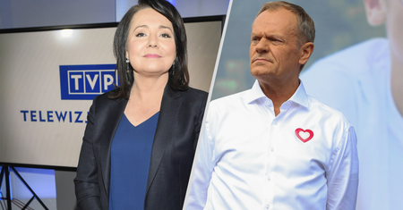 Tusk u Holeckiej w TVP? Posłanka KO nie ma wątpliwości