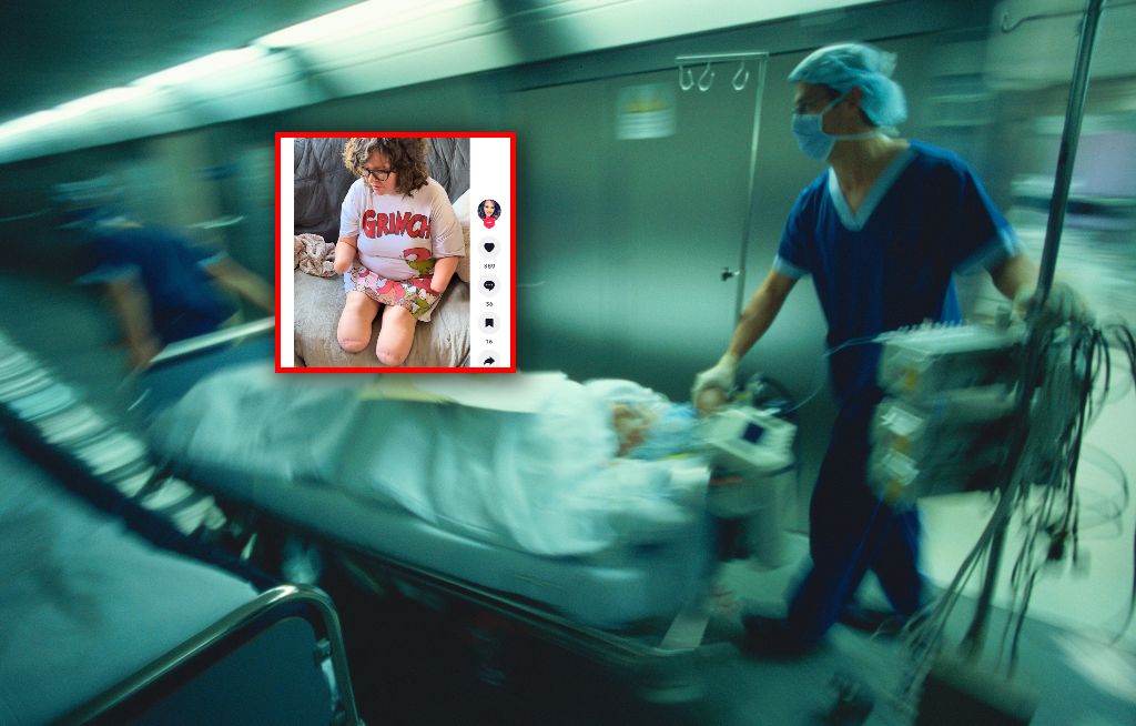 Zasnęła z grypą, obudziła się po amputacji rąk i nóg. "Nic nie mogę zmienić"