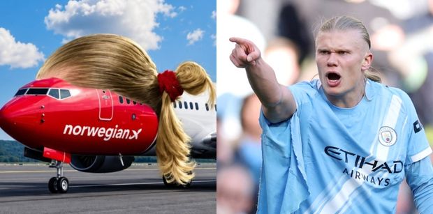 Erling Haaland POZYWA znane linie lotnicze. Poszło o JEGO FRYZURĘ doczepioną do samolotu...