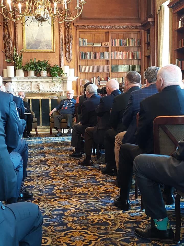 Lech Wałęsa podczas tegorocznej trasy po USA