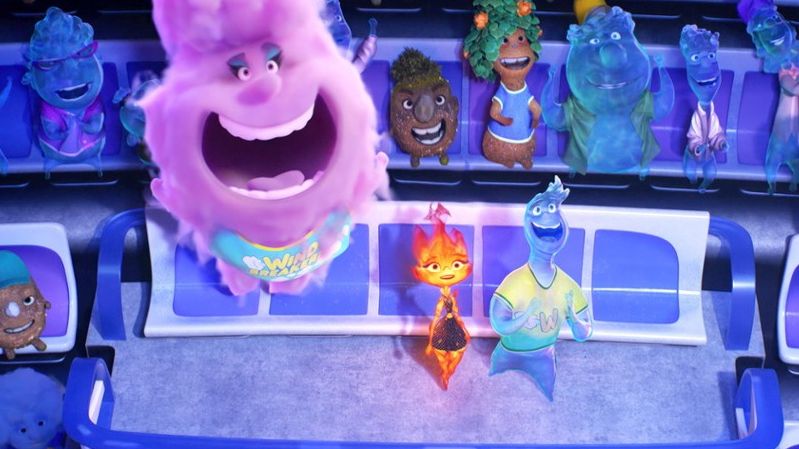 "Między nami żywiołami" z 2023 roku. Reżyseria: Peter Sohn.