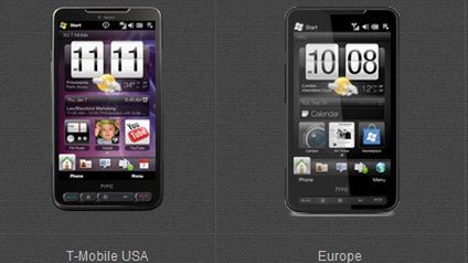 Ulepszony HTC HD2 w T-Mobile US 1