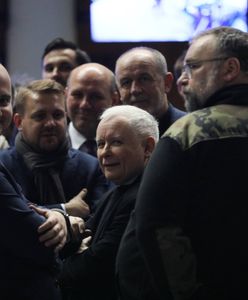 Kaczyński nie odpuścił też w sylwestra. Przyjechał na miejsce