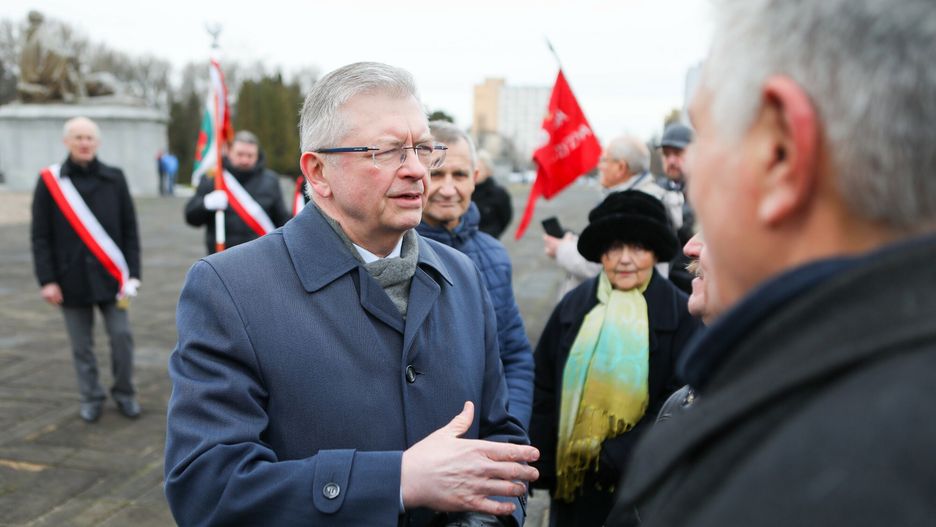 Rocznica wyzwolenia Warszawy przez Armi? Czerwon?
17.01.2023 Warszawa Ulica Zwirki i Wigury Cmentarz ?o?nierzy radzieckich Rocznica wyzwolenia Warszawy przez Armie Czerwona
fot. Adam Burakowski/REPORTER
n/z: Siergiej Andriejew
Adam Burakowski/REPORTER