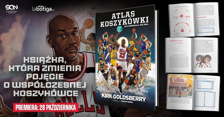 "Atlas koszykówki", czyli książka o tym, jak zmieniała się współczesna NBA