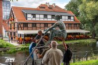 Bydgoszcz, Wioślarz, rzeźba, Wyspa Młyńska