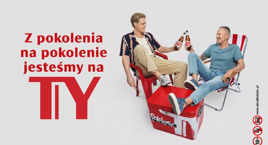 Linda i Gierszał "przechodzą na Ty" w nowej kampanii Tyskiego