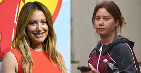 41-letnia gwiazda "High School Musical", Ashley Tisdale, BEZ GRAMA MAKIJAŻU drepcze na siłownię. Forma sama się nie zrobi? (FOTO)