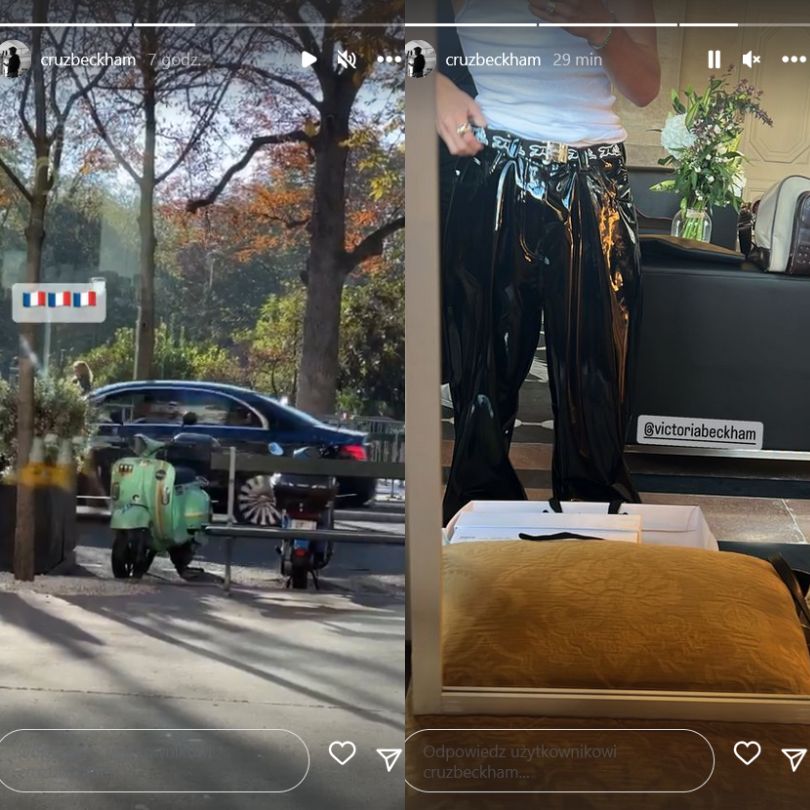 Synowie Victorii Beckham dzielą się relacjami z Paryża