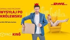 DHL Parcel promuje szybkie nadawanie paczek kampanią „Zapanuj nad paczkami. Wysyłaj po królewsku"