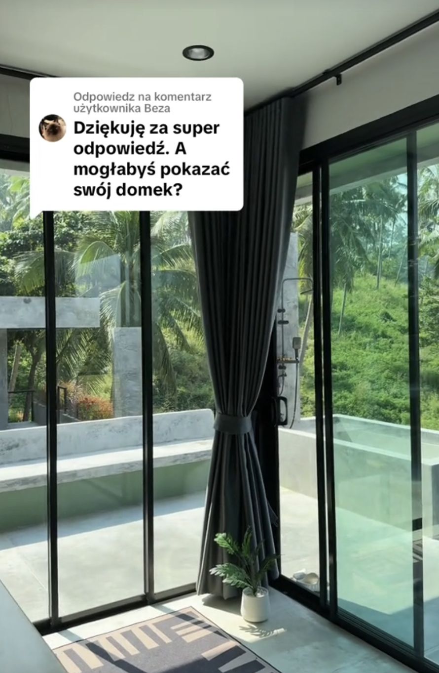 Tiktokera pokazała, jak mieszka w Tajlandii
