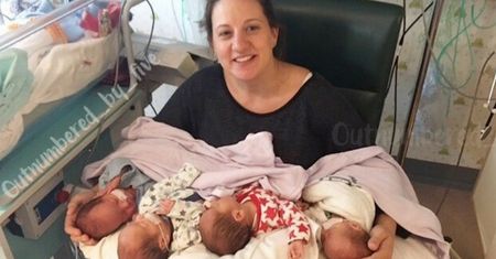 Latami marzyła o dziecku, a gdy zaszła w ciążę, doradzano jej aborcję.  Urodziła czworaczki