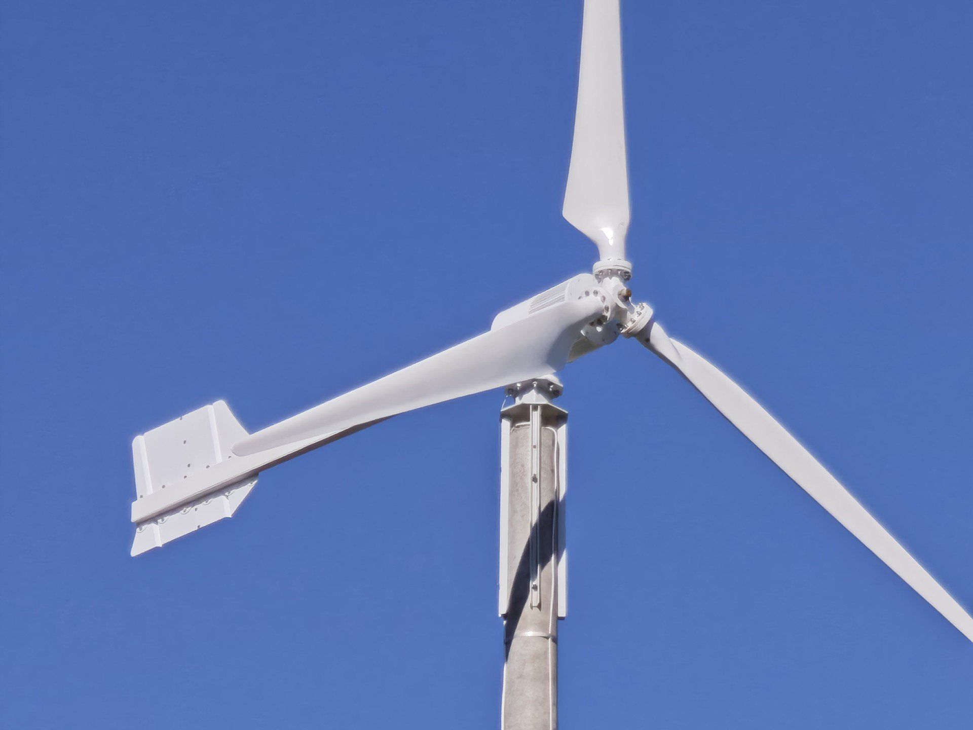 Turbiny wiatrowe na oczyszczalni ścieków w Libiążu