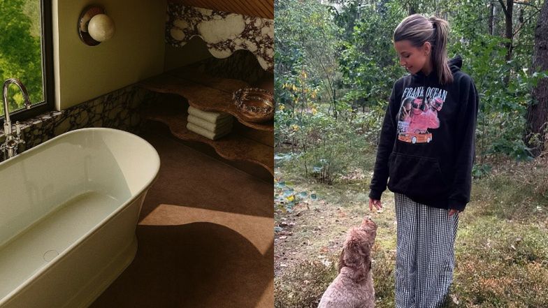 Julia Wieniawa będzie cieszyć się łazienką swoich marzeń