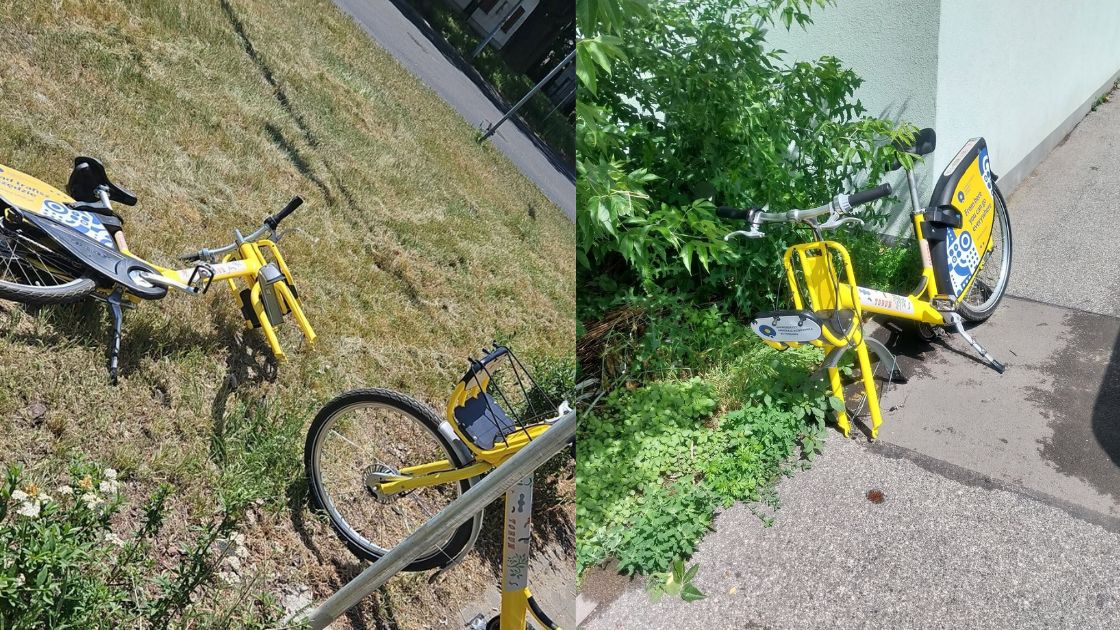 Czy ktoś specjalnie niszczy rowery miejskie? 