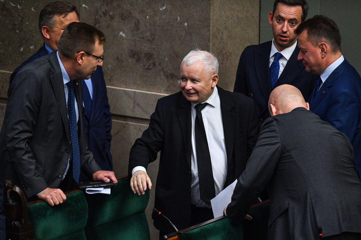 Kaczyński przebił TVP. 40 razy "Tusk" w jednym wywiadzie