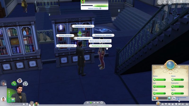 The Sims 4: Kraina magii - przygotowanie do pojedynku