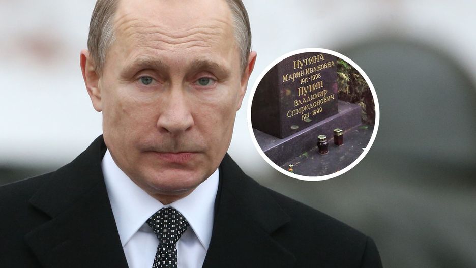 Grób rodziców Putina