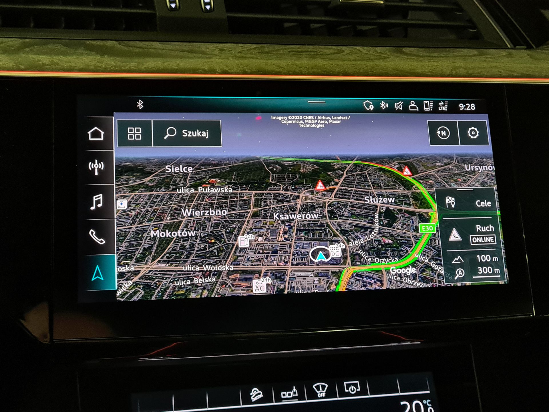 Audi e-tron Sportback: Wirtualne lusterka, Audi Charging Service, system i kamery 360 stopni z 3D 22