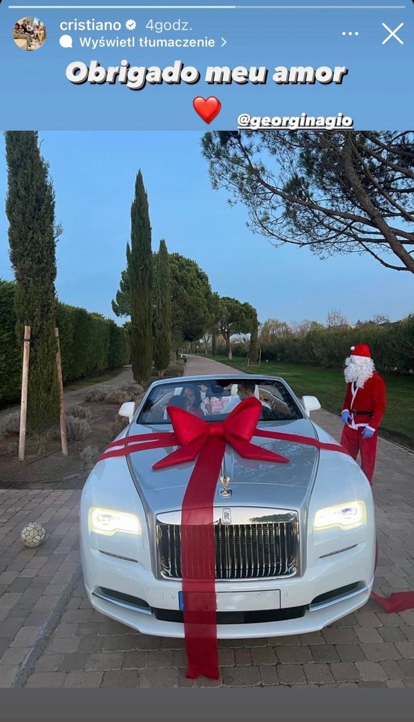 Święta u Cristiano Ronaldo