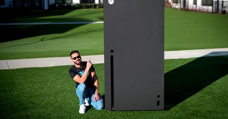 Stworzył dwumetrową konsolę Xbox Series X. Nowy rekord Guinnessa