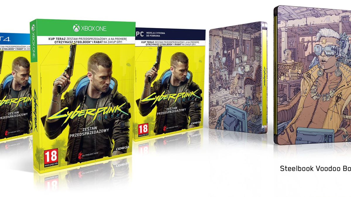 Cyberpunk 2077. Specjalna oferta przedsprzedażowa. Do wyboru będą różne metalowe pudełka