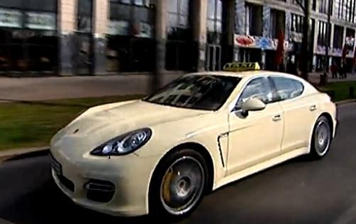 Porsche Panamera najszybszą taksówką na świecie [wideo]