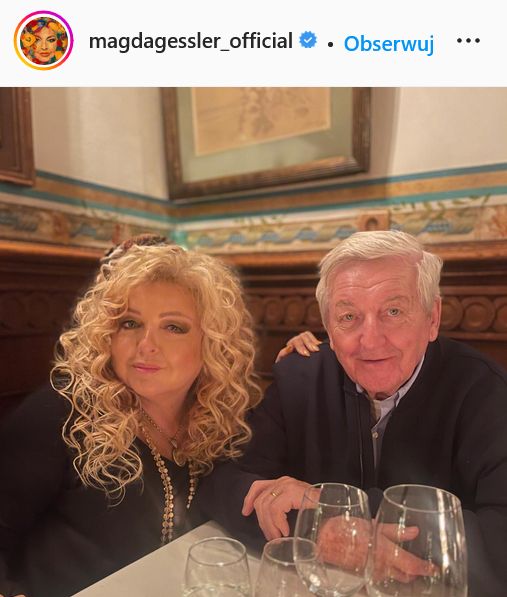 Magda Gessler świętuje 91. urodziny ojca