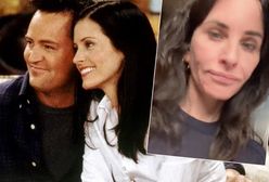 Courteney Cox "widuje" zmarłego przyjaciela. Matthew Perry odszedł siedem miesięcy temu. "Często mnie odwiedza"