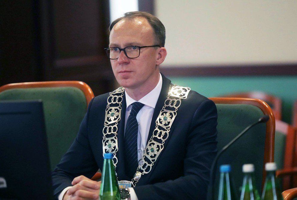 Prezydent Legnicy Maciej Kupaj