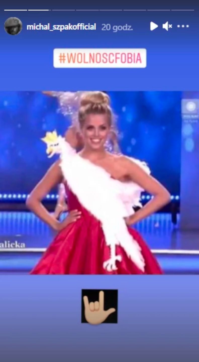 Natalia Balicka i jej sukienka na tegorocznym konkursie Miss 
