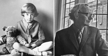 Christopher Robin Milne. Był prawdziwym Krzysiem z "Kubusia Puchatka". Ojciec zrujnował mu życie, a potem się go wyrzekł