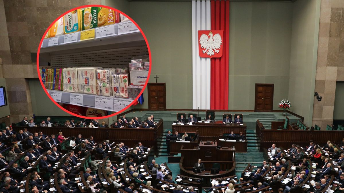 W okolicy sejmu działają dwa sklepy spożywcze