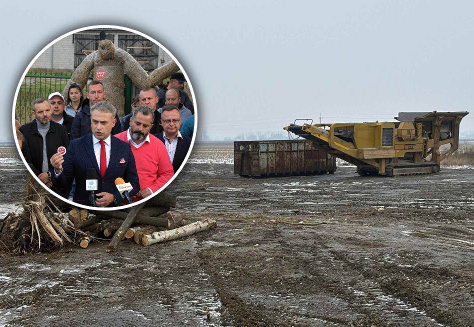 Tu padały obietnice rządzących dziś polityków. Z domu nie została nawet jedna cegła