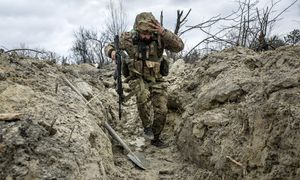 Zasadzka na Rosjan. Ponad 100 ofiar. Sukces Ukraińców