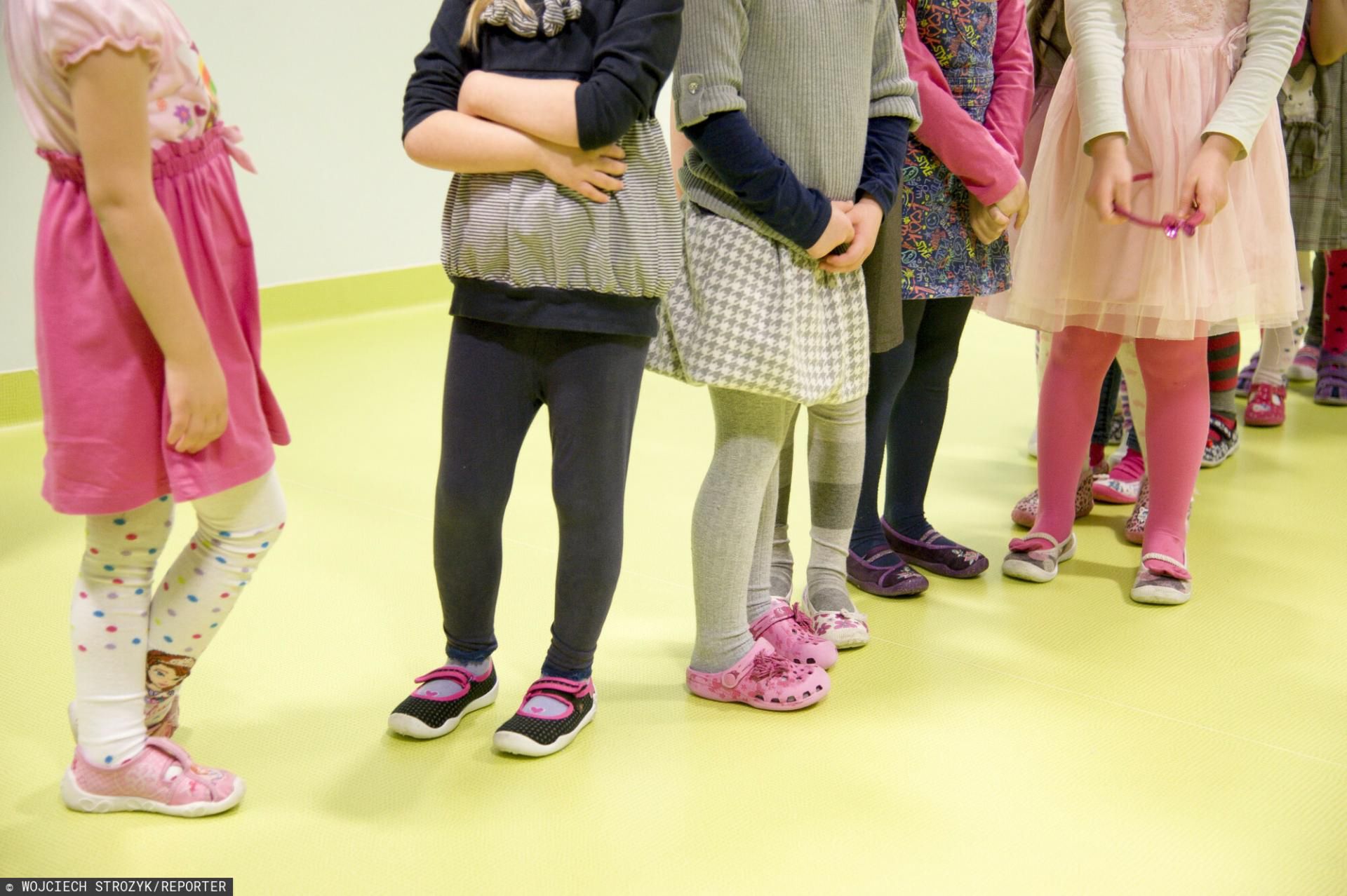 W przedstawieniu mogły uczestniczyć jedynie dzieci uczęszczające na religię