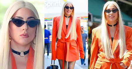 Lady Gaga kuśtyka na 20-centymetrowych obcasach