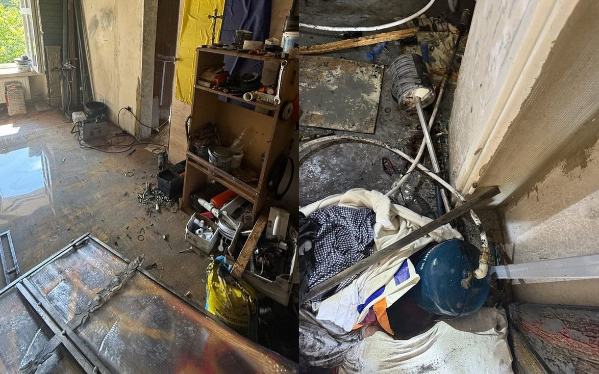 Funkcjonariusze przeszukali mieszkanie Ukraińca