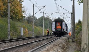 Ewakuacja 250 osób z pociągu. Jechał do Warszawy