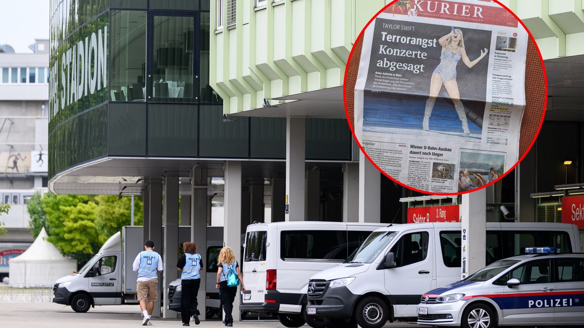 Temat odwołanego koncertu Taylor Swift to najważniejszy temat w Austrii
