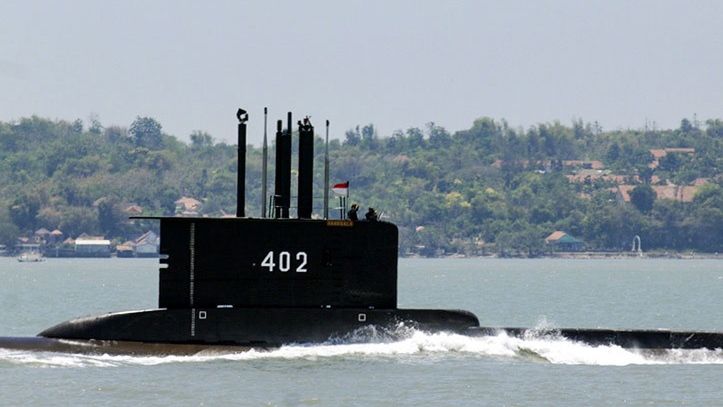 Indonezyjskiego okrętu podwodnego KRI Nanggala 402 zaginął w środę podczas ćwiczeń w okolicach wyspy Bali