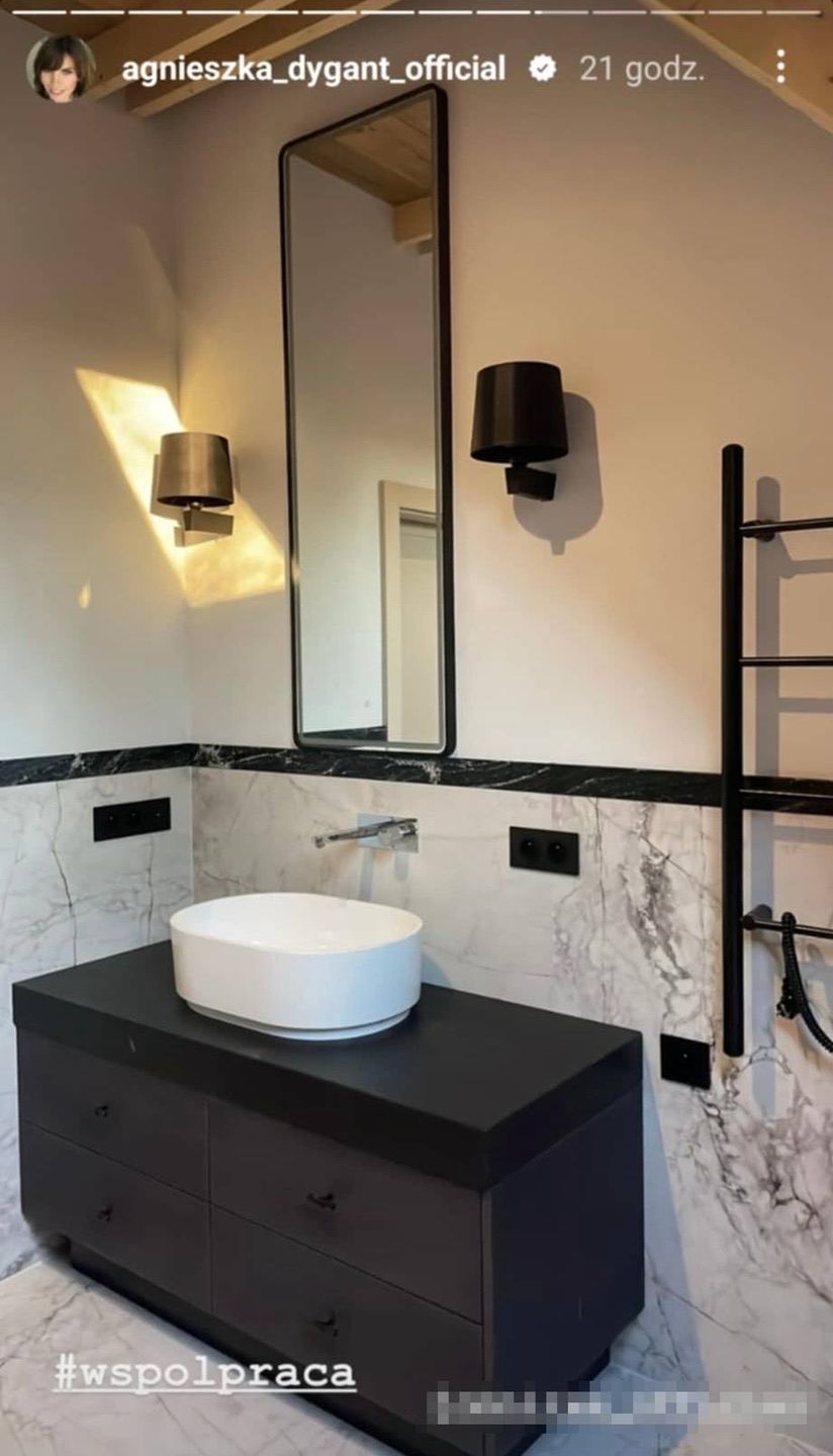 Agnieszka Dygant pokazuje wnętrze domu 