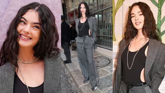 20-letnia córka Moniki Bellucci wdzięczy się na Paris Fashion Week w wyciętym body